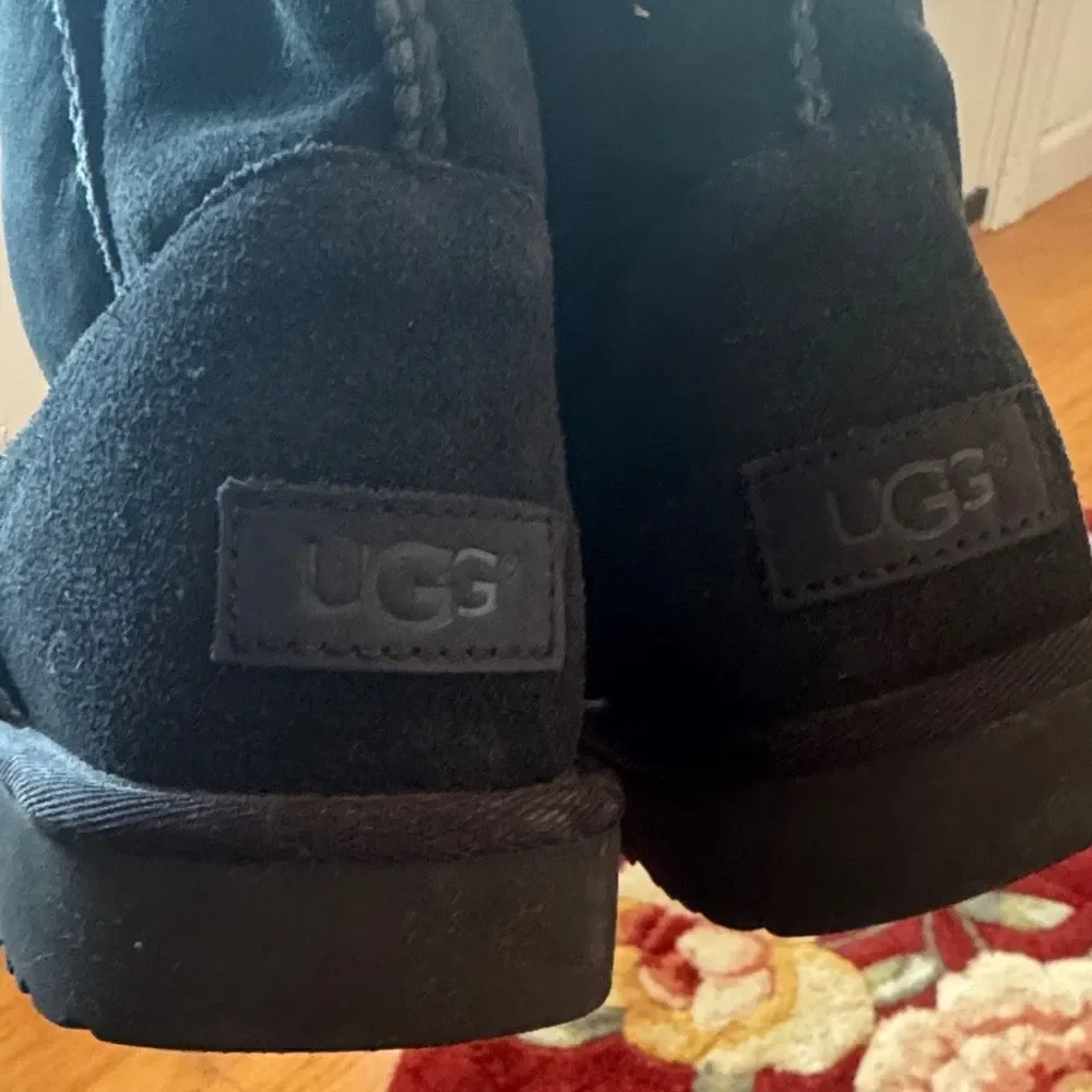 UGG Black Suede Footwear